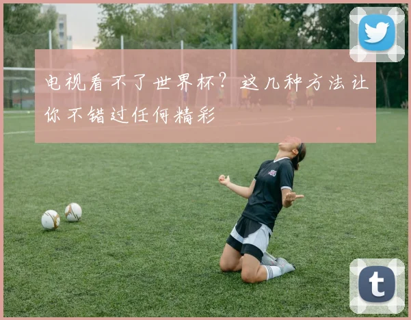 电视看不了世界杯?这几种方法让你不错过任何精彩